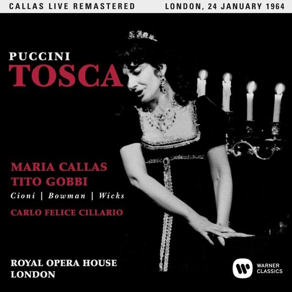 Callas Maria (Soprano) - Tosca (Londra 24-01-1964) Cd 0190295844493