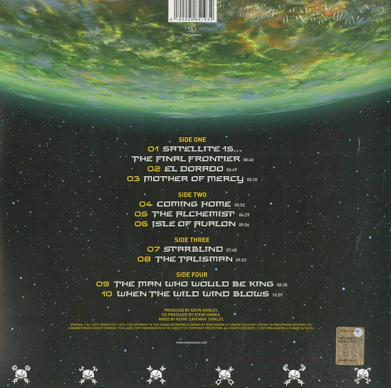 Iron Maiden - The Final Frontier Vinile LP - Vinyl record 0190295851934