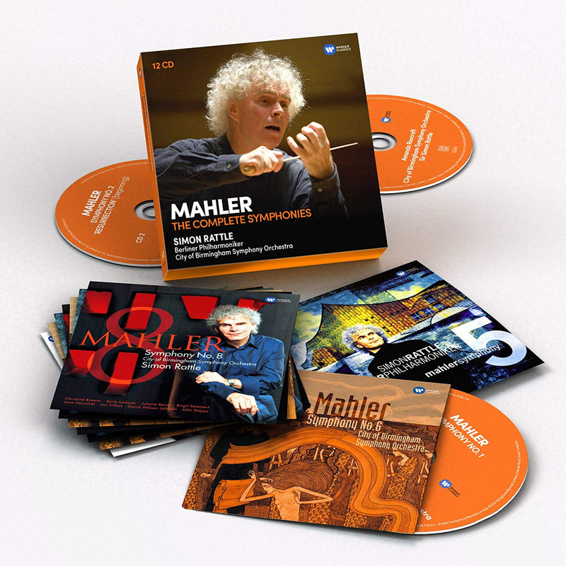 Sir Simon Rattle (Direttore) - The Complete Symphonie (Box12Cd)(Le Sinfonie Complete) Cd 0190295869175