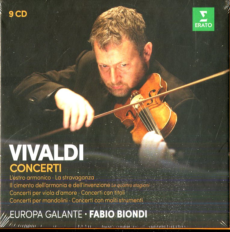 Fabio Biondi (Direttore) - Concerti (Box9Cd)