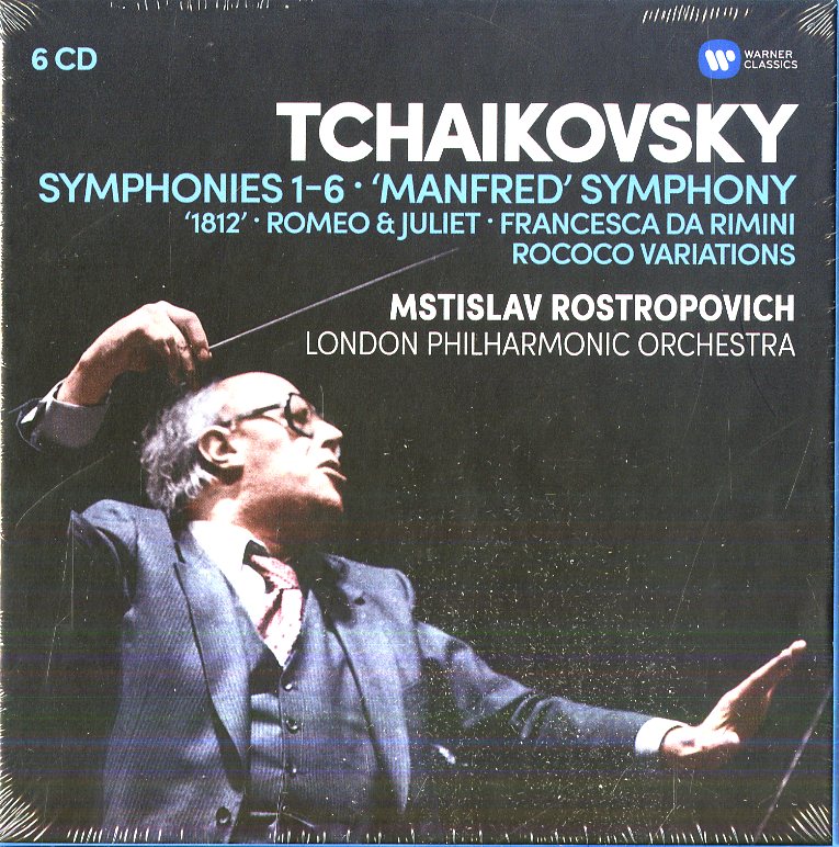 Mstislav Rostropovic( Direttore, Violoncello) - Symphonies No.1-6 (Sinfonie No.1-6)(Box6Cd) Cd 0190295869243