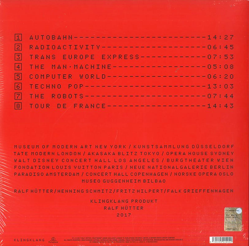 Kraftwerk - 3D The Catalogue (Standard Edt.) Vinile LP - Vinyl record 0190295924942