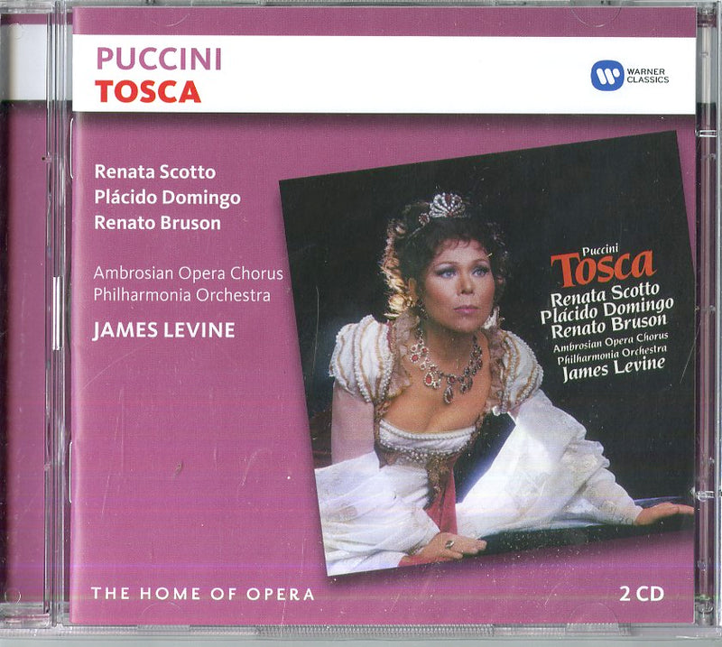 James Levine( Direttore), Scotto, Domingo, Bruson, - Tosca (Opera Completa) CD 0190295934200