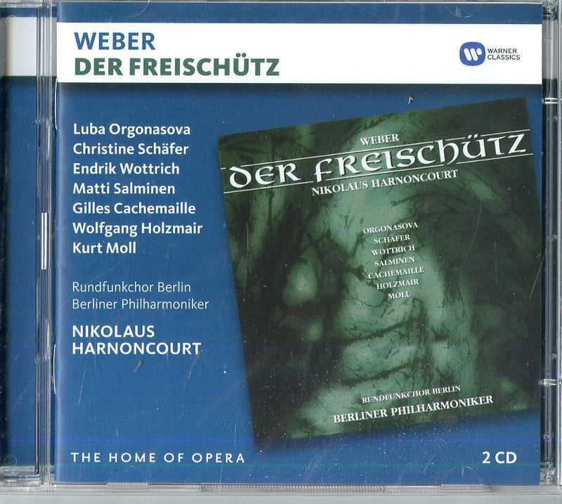 Nikolaus Harnoncourt( Direttore), Berliner Philharmoniker - Il Franco Cacciatore (Der FreischÃ¼tz) CD 0190295934781