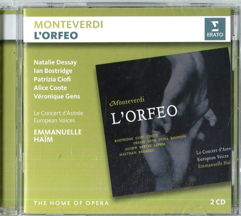 Ian Bostridge, Natalie Dessay, Patrizia Ciofi, Emmanuelle HaÃ¯m( Direttore) - L'Orfeo CD 0190295934866