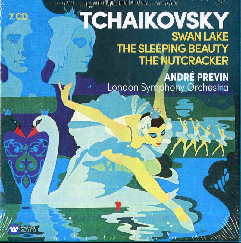 Andre' Previn (Direttore) - 3 Ballets (Swan Lake, Nutcracker, The Sleeping Beauty)(Box7Cd)(Lo Schiaccianoci