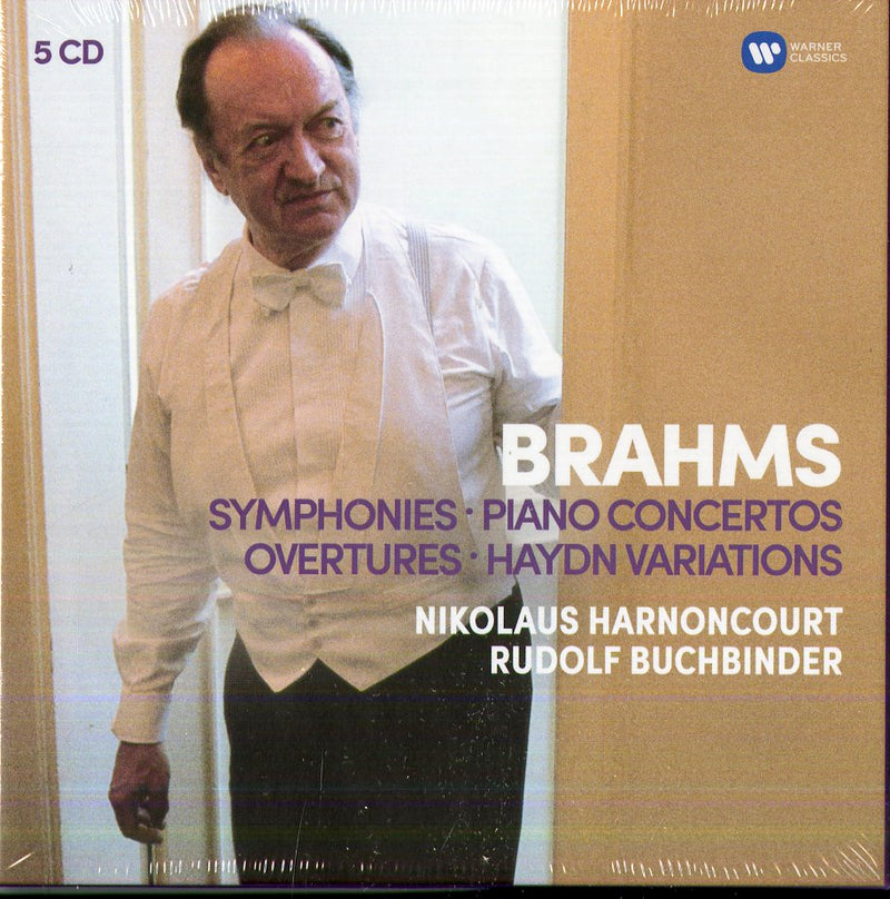 Nikolaus Harnoncourt( Direttore), Rudolf Buchbinder( Piano) - Symphonies, Overtures,Haydn Variations & Piano Concertos (Box5Cd) Cd 0190295975104