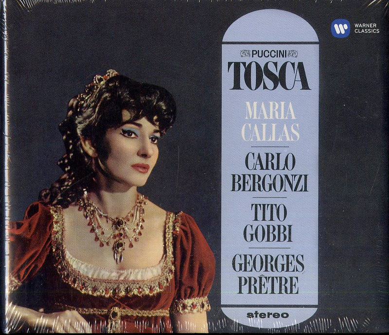 Maria Callas( Soprano), Bergonzi( Tenore), Gobbi, Monreale, - Tosca (1965,2016R)(2Cd+Libretto) CD 0190295989378