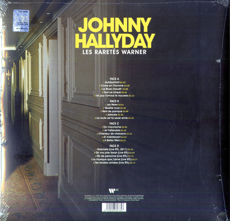 Hallyday Johnny - Les Raretes Warner Lp 0190296697357