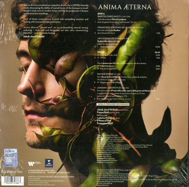 Jakub JÃ³zef Orlinski - Anima Aeterna Lp 0190296743863