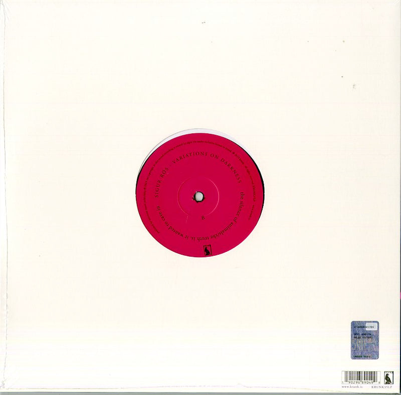 Sigur Ros - Variations On Darkness Lp 0190296890499