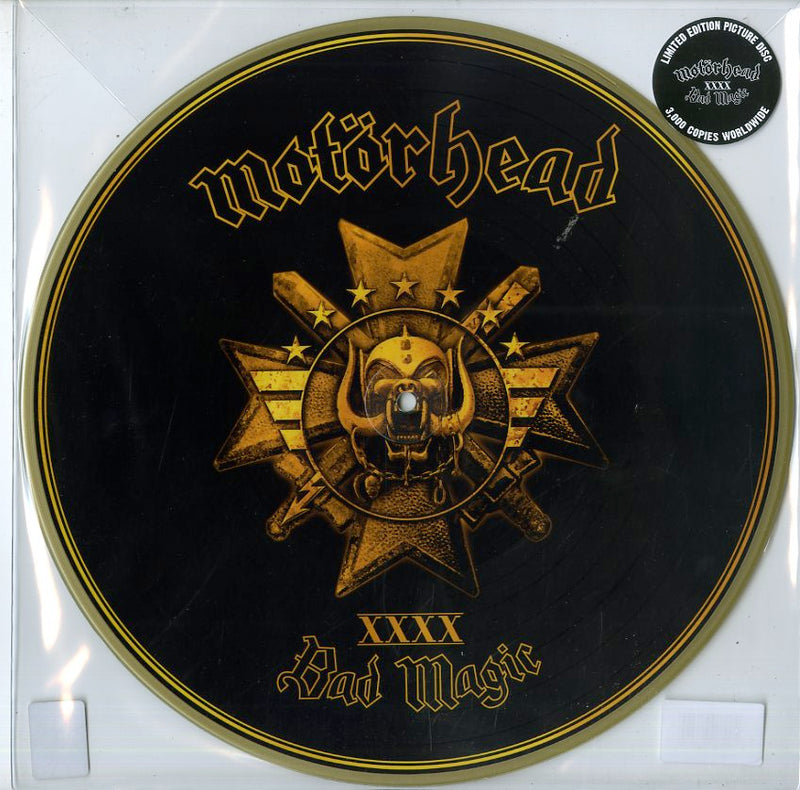 Motorhead - Bad Magic (Gold) - Picture Disc Vinile LP - Vinyl record 0190296986024