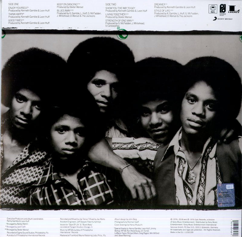 Jacksons The - The Jacksons (Black History Month) Vinile LP - Vinyl record 0190758074818