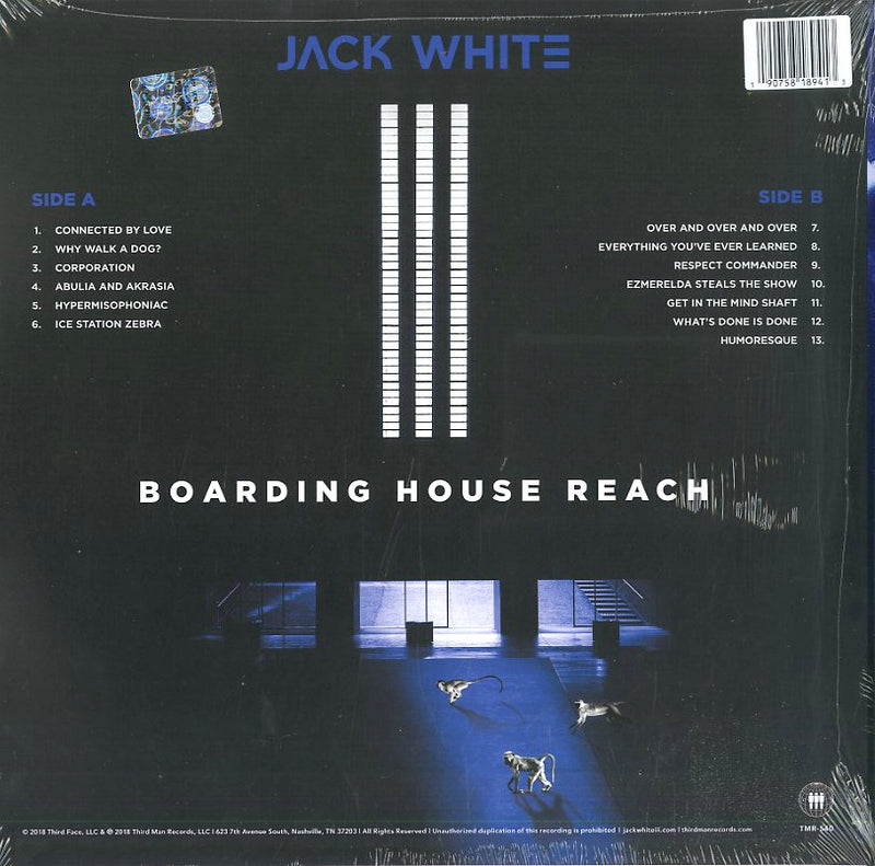 White Jack - Boarding House Reach Lp 0190758189413