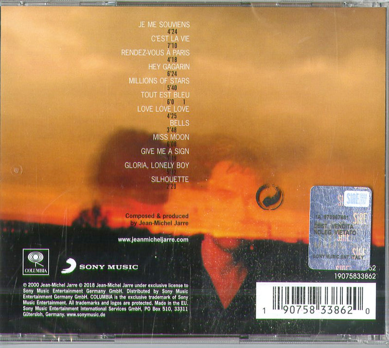 Jarre Jean Michel - Metamorphoses Cd 0190758338620