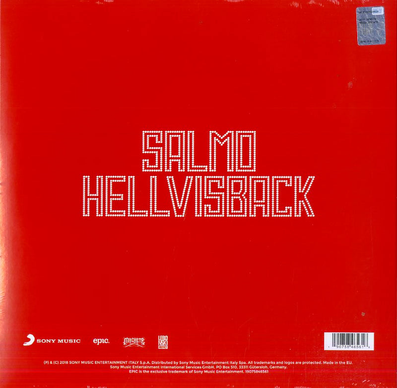 Salmo - Hellvisback Vinile LP - Vinyl record 0190758465616