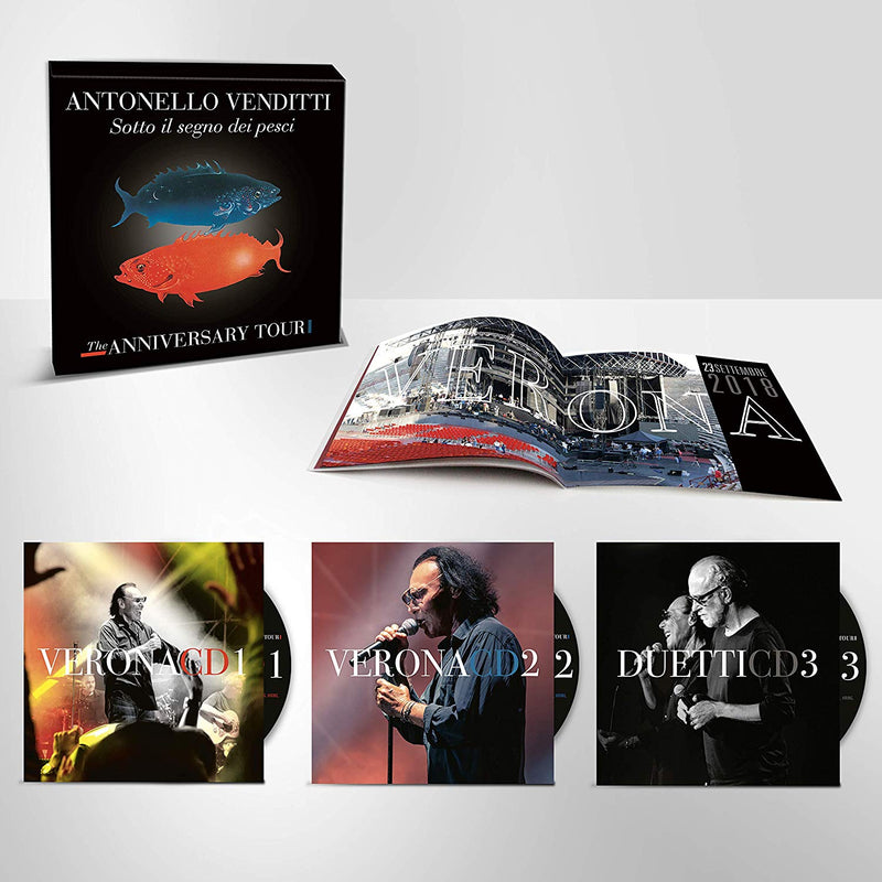 Venditti Antonello - Sotto Il Segno Dei Pesci - The Anniversary Tour Cd 0190758637020