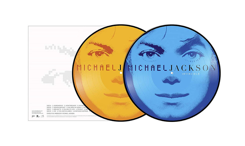 Jackson Michael - Invincible (Picture Vinyl) Vinile LP - Vinyl record 0190758664613