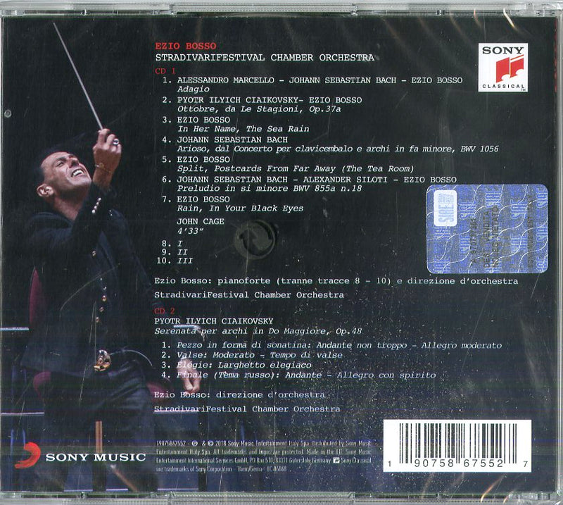 Bosso Ezio - Stradivarifestival Chamber Orchestra Cd 0190758675527