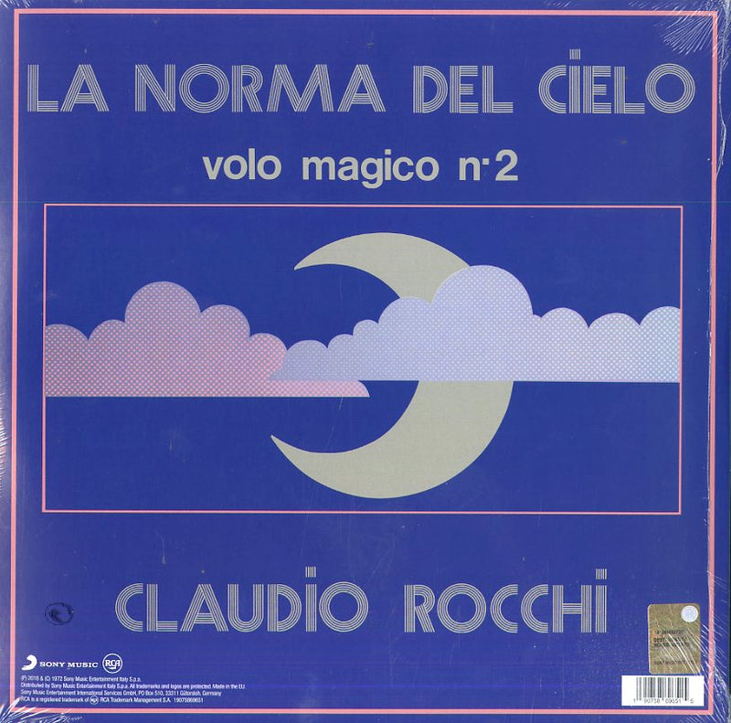 Rocchi Claudio - La Norma Del Cielo (Volo Magico Vol.2)(140 Gr.Gatefold Sleeve) Lp 0190758696515