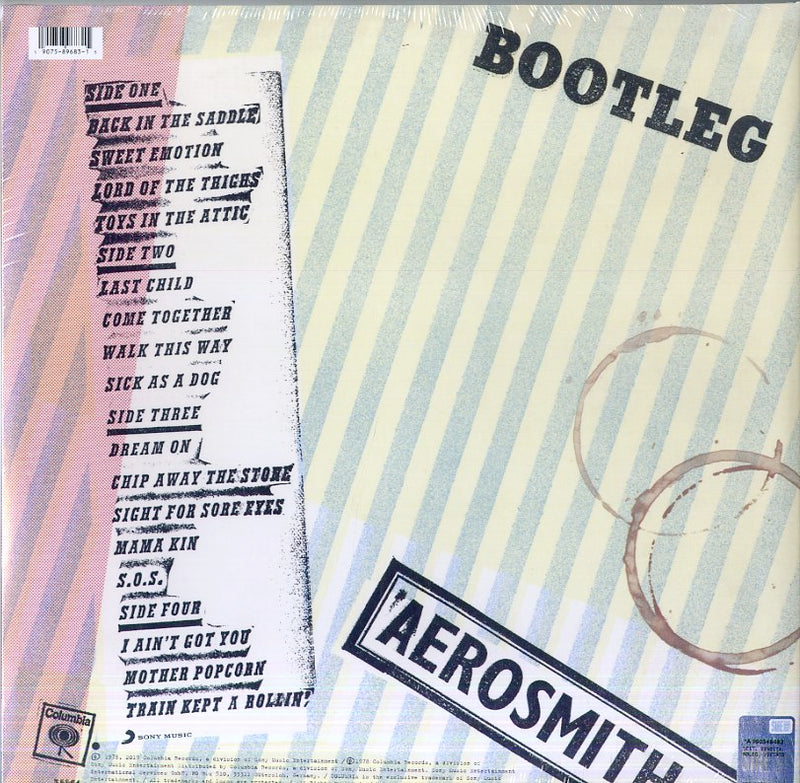 Aerosmith - Live! Bootleg (Global Vinyl) Lp 0190758968315