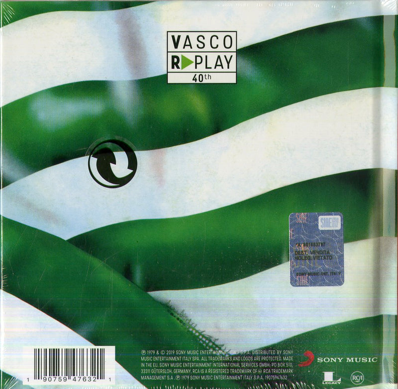 Rossi Vasco - Non Siamo Mica Gli Americani! (40Â° Rplay Special Edt. Hardcoverbook Remastered) CD 0190759476321