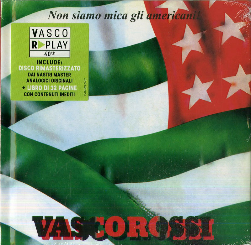 Rossi Vasco - Non Siamo Mica Gli Americani! (40Â° Rplay Special Edt. Hardcoverbook Remastered) CD 0190759476321