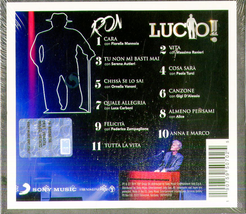 Ron - Lucio!! Ron Live Cd 0190759507025