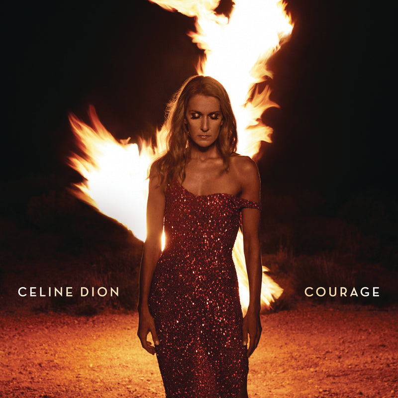 Dion Celine - Courage (Red Vinyl) Vinile LP - Vinyl record 0190759524817