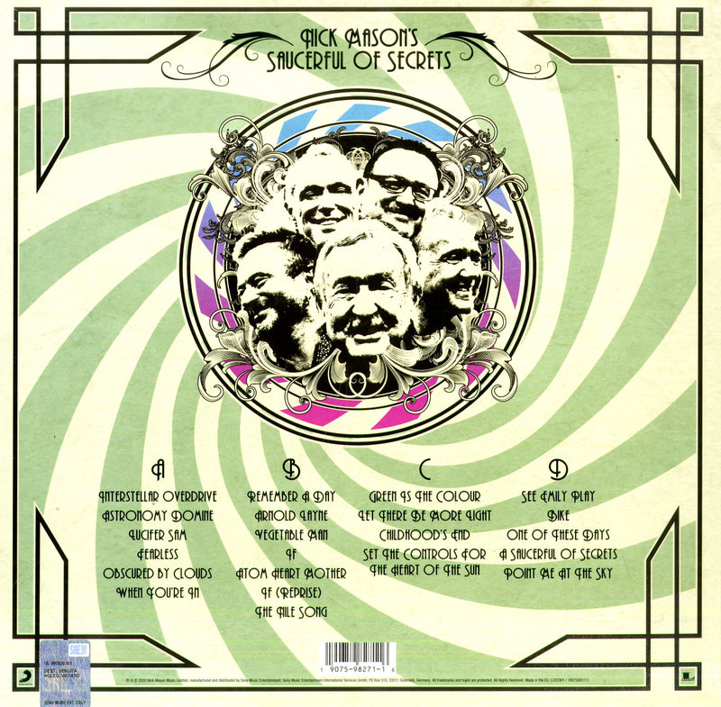 Mason'S Nick Sacerful Of Secrets - Live At The Roundhouse Lp 0190759827116