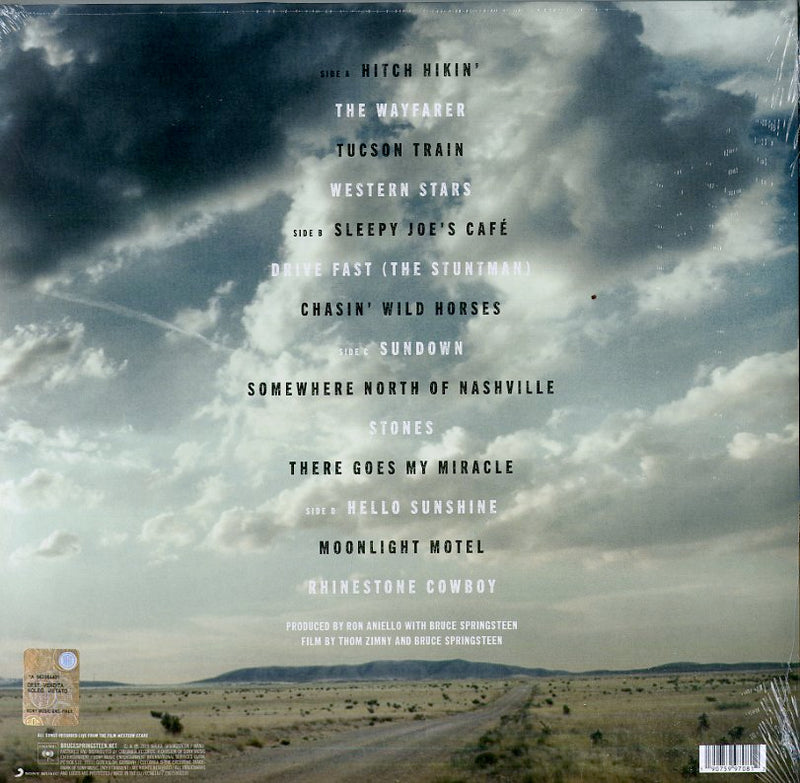 Springsteen Bruce - Western Stars - Songs From The Film Lp 0190759970812