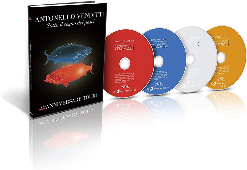 Venditti Antonello - Sotto Il Segno Dei Pesci - The Anniversary Tour (Deluxe Edt. 3Cd+Dvd) Cd 0194397024425