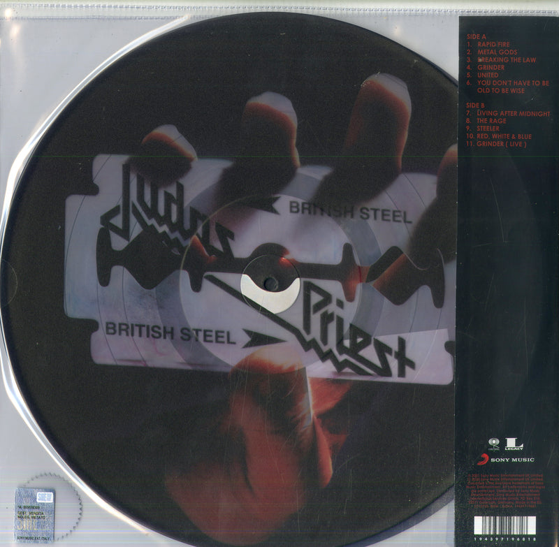 Judas Priest - British Steel (40Th Anniversary Vinile Marmorizzato) (Rsd 2020) Lp 0194397196818