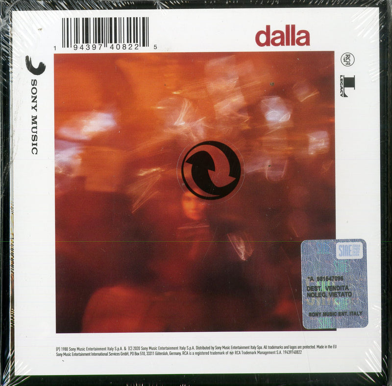 Dalla Lucio - Dalla 40Th Legacy Edt. (Remastered, Photographic Edt. + Libretto 24 Pagine Edt.) Cd 0194397408225