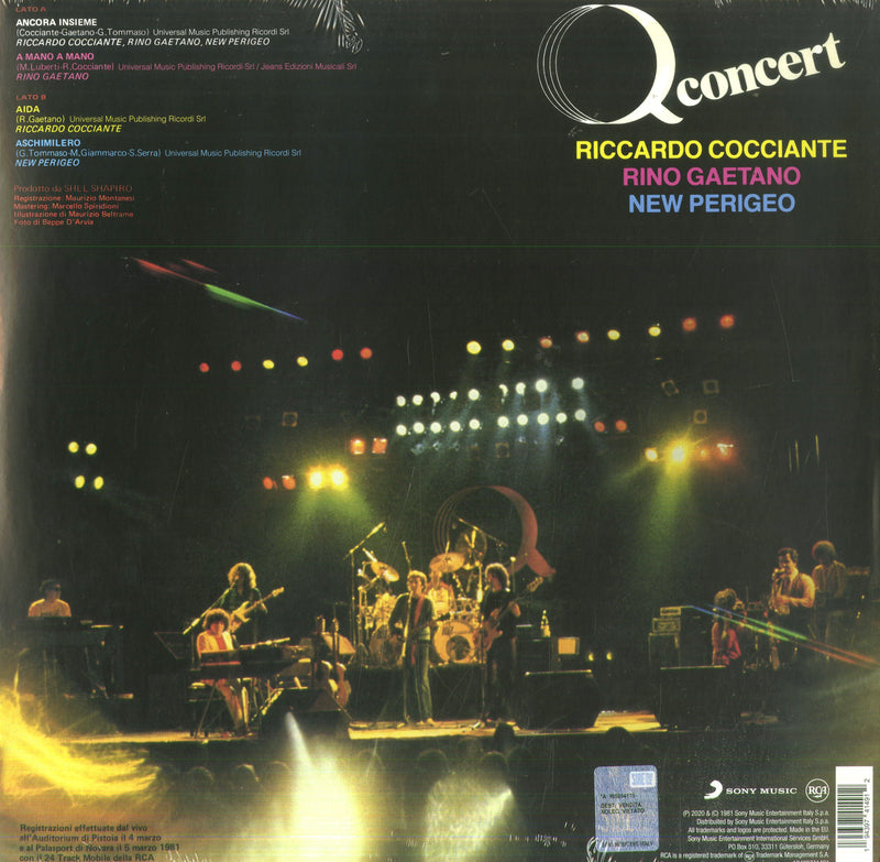 Compilation - Q Concert (140 Gr. Sleeve Vinile Blu) (Rsd 2020) Vinile LP - Vinyl record 0194397414912