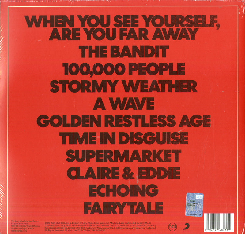 Kings Of Leon - When You See Yourself (Indie Exclusive White Vinyl) Lp 0194397686111