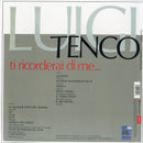 Tenco Luigi - Ti Ricorderai Di Me (140 Gr. Sleeve Vinile Trasparente Limited Edt.) Lp 0194397704013