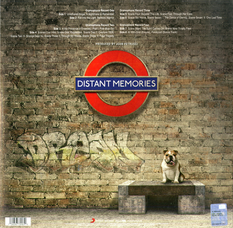 Dream Theater - Distant Memories Live In London (4 Lp Black + 3 Cd Box Set Limited Edt.) Lp 0194397745610