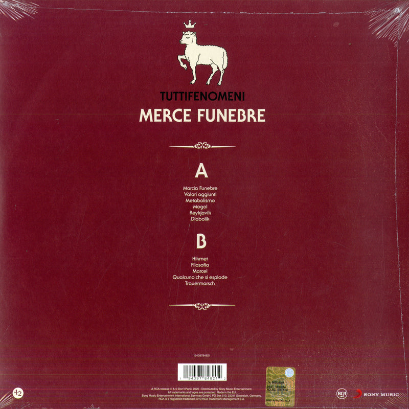 Tutti Fenomeni - Merce Funebre (Vinyl Black) Vinile LP - Vinyl record 0194397848212