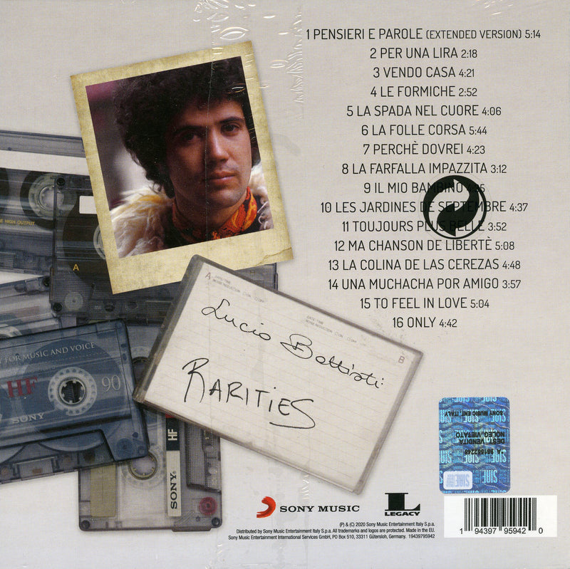 Battisti Lucio - Rarities CD 0194397959420