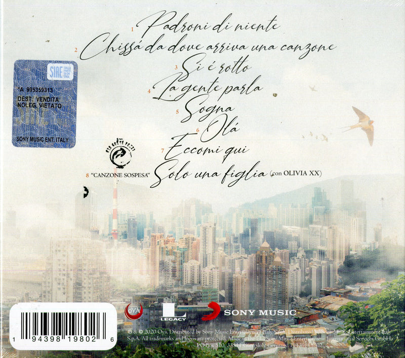 Mannoia Fiorella - Padroni Di Niente Cd 0194398198026