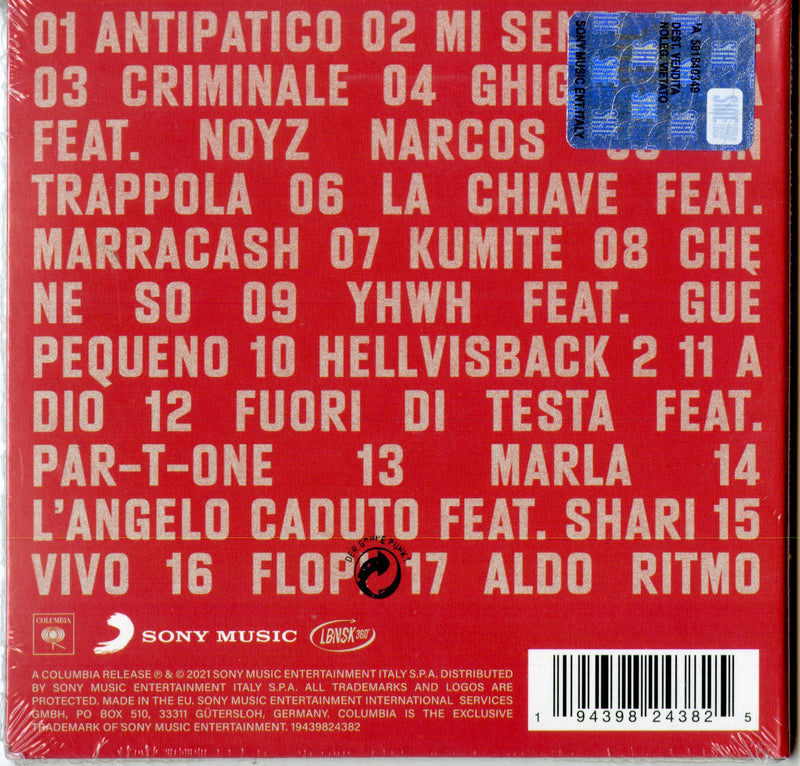 Salmo - Flop Cd Standard Cd 0194398243825