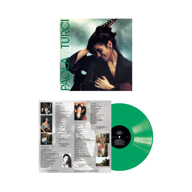 Turci Paola - Paola Turci (140 Gr. Vinyl Green Sleeve Limited Edt.) Lp 0194398254319