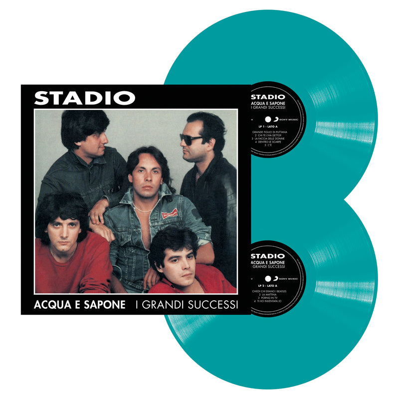 Stadio - Acqua E Sapone - I Grandi Successi (140 Gr. Vinyl Blue Sleeve Limited Edt.) Lp 0194398254418