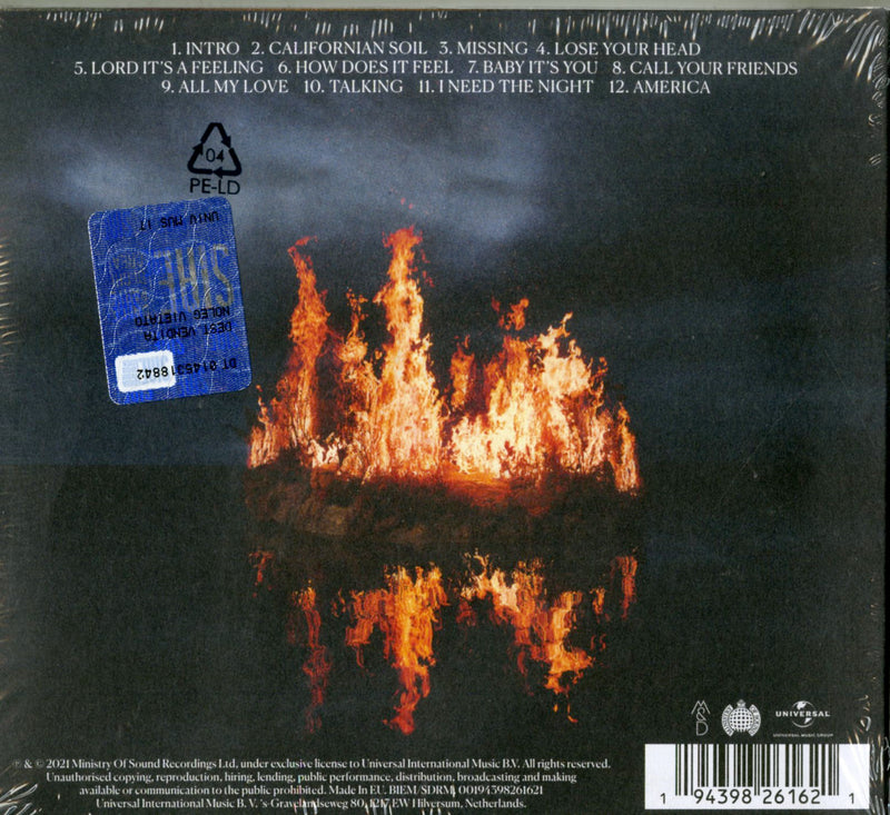 London Grammar - Californian Soil Cd 0194398261621