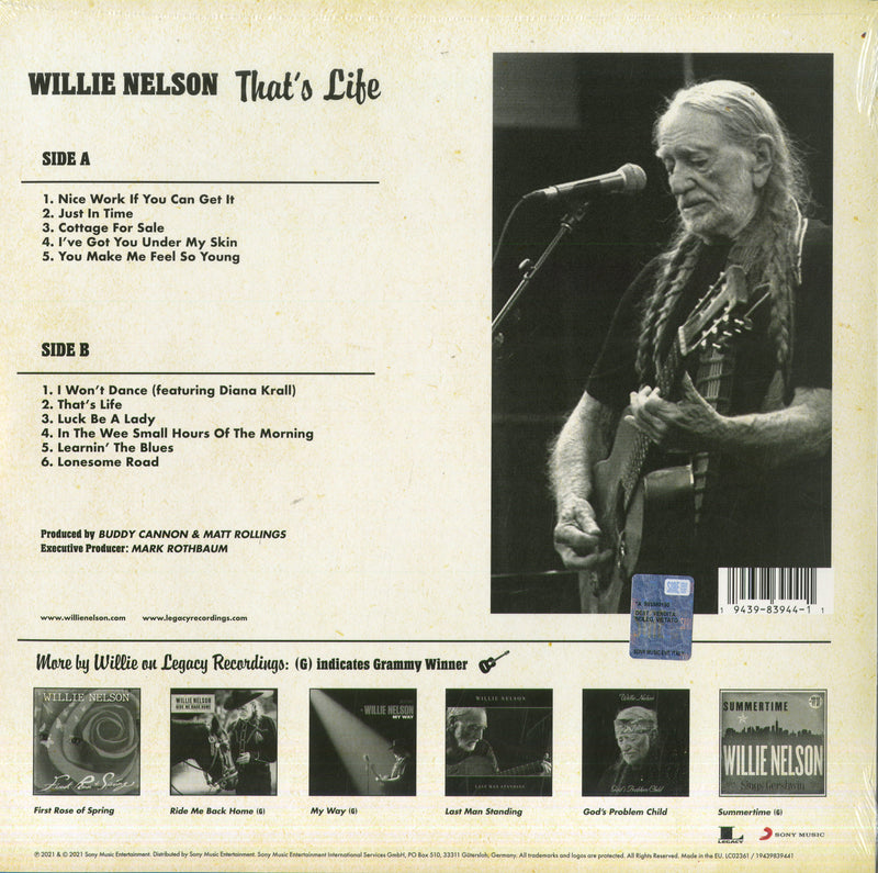 Nelson Willie - That'S Life Lp 0194398394411