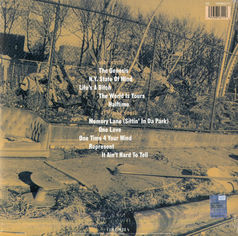 Nas - Illmatic (Vinyl Clear Edt.) Lp 0194398431116