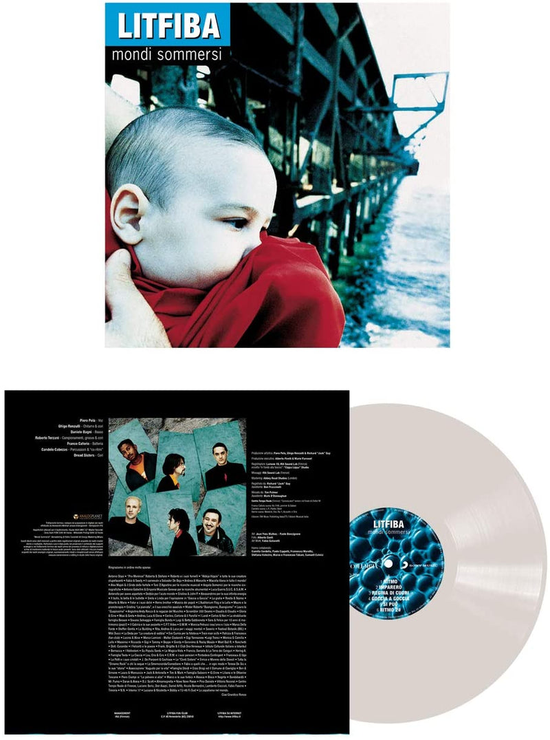 Litfiba - Mondi Sommersi (180 Gr. Vinile Chiaro Trasparente Numerato)
