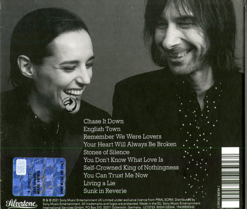 Gillespie Bobby & Jehnny Beth - Utopian Ashes Cd 0194398593425