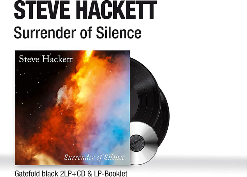 Hackett Steve - Surrender Of Silence (Vinyl Gatefold Black 2 Lp + Cd & Lp) Lp 0194398750811